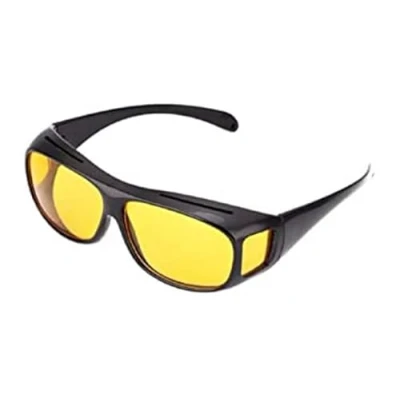 Image of jokeshop Ali G Glasses with Yellow Lenses 90&#039;S Rapper 1990&#039;S Movie Gangster Fancy Dress Accessories