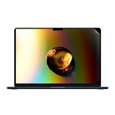 Image of kwmobile Screen Protector Compatible with Apple Macbook Air 15 2023 M2 (A2941) Matte Anti Glare Magnetic Film for Laptop