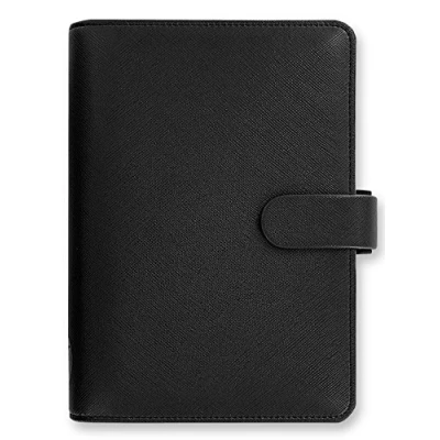 Image of Filofax Personal Saffiano organiser Black