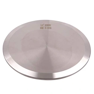 Image of DERNORD Stainless Steel 304 Sanitary Fitting Clamp End Cap fits Tri Ferrule Flange (3.5&quot; (89mm) Tube OD)