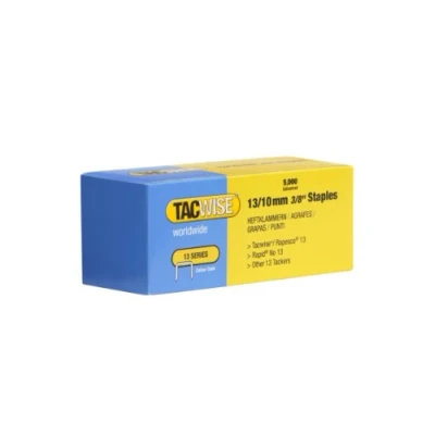 Image of Tacwise Type 13/10mm Staples for Staple Gun (Pack of 5000)