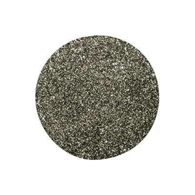 Image of Craftplay Coloured Glitter Art Sand 400 Gram Bag Kids Mix of fine Silver &amp; Sand! Black