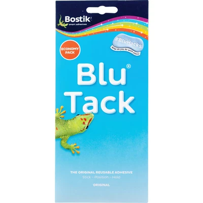 Image of Bostik 276380 Blu tack Mastic Adhesive Non toxic Economy Pack Ref 80108 [Pack of 12]