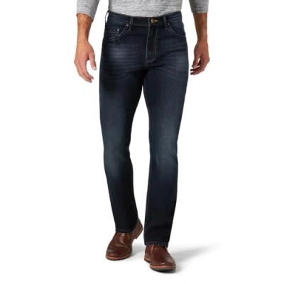Image of Wrangler Authentics Men&#039;s Slim Fit Straight Leg Jean, Raven, 42W x 32L