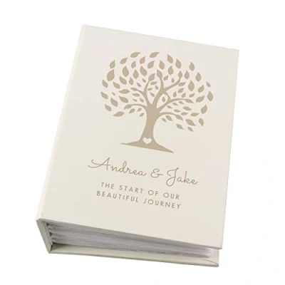 Image of Personalised Family Album. Tree 6x4 Photo Holds 100 pictures.