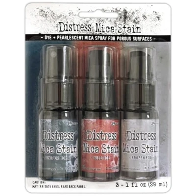 Image of Ranger Tim Holtz Distress Holiday Mica Stains Set 5