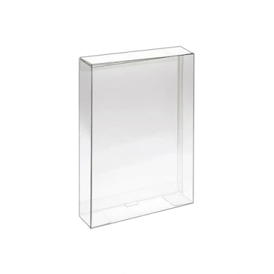 Image of Ruitroliker 10pcs Clear Box Sleeve for SNES N64 Games Cartridge