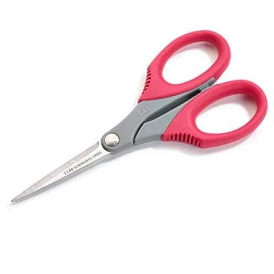 Image of Prym Hobby Scissors 5 1/2 Inch 14 cm Stainless Steel Red PRYM_610521 1