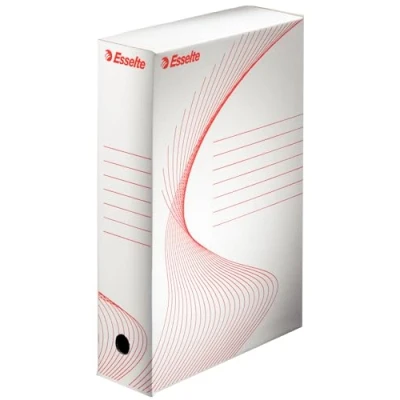 Image of Esselte A4 Standard Archiving Box, White, Pack of 25