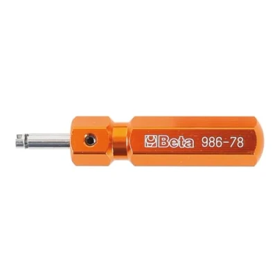 Image of Beta 9860078 Model 986 78 Screwdriver for Tyre Valves