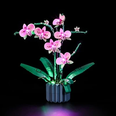 Image of LIGHTAILING LED Lighting Kit for Lego 10311 Orchid Building Blocks Model Light Set Compatible with Model(Not Include Model)