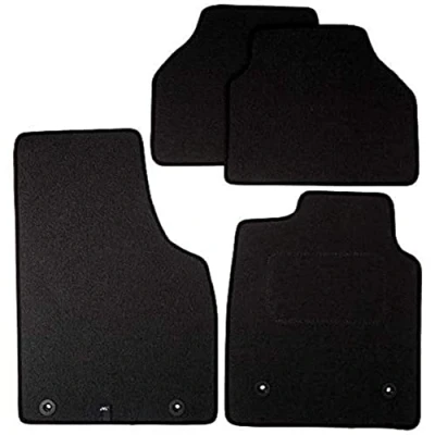 Image of JVL Vauxhall Meriva 2005 2010 Fully Tailored 4 Piece Car Mat Set with Clips