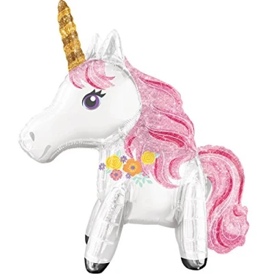 Image of (PKT) Magical Unicorn Foil Multi Balloon 25&quot;/55cm x 25&quot;/63cm A75