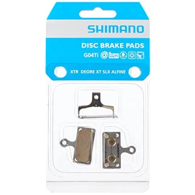 Image of Shimano Bremsbelag Disc g04ti Metal/Br M9000 XTR XT SLX M8000