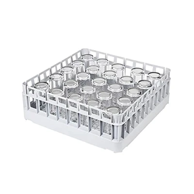 Image of Glasswasher Basket 500mm for Washing Barware Beer Glasses, Wine Glasses and Stemware, Classeq Glass Washer Capacity: 25 Pint (L500 x W500 H180mm)