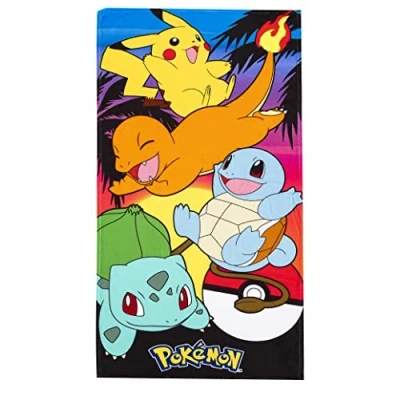 Image of Northwest Beach Towel, 30&quot; x 60&quot;, Sunset Pokemon