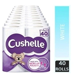 Image of Cushelle Original Toilet Roll 4 PACK (10)