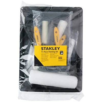 Image of Stanley Paint Set 11 Pieces, Black, 41x30x6cm