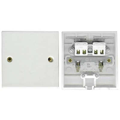 Image of FLEX OUTLET PLATE, 20A, WHITE SWITCHES/SOCKET OUTLETS SWITCH RANGES ELECTRICAL, 1 X QTY 954