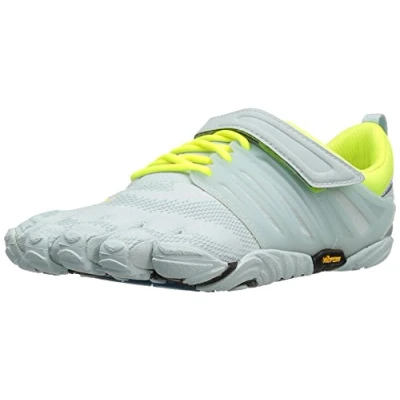 Image of Vibram FiveFingers V train, Women’s Sneakers, White (Pale Blue/Safety Yellow), 5.5 6 UK