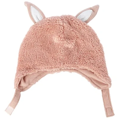 Image of United Colors of Benetton Hat 6U87AA009 Winter Accessories Set, Powder Pink 901, 68 (Pack 2) Baby