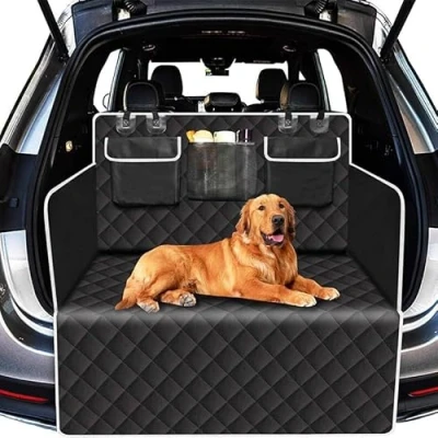 Image of Dog Car Boot Liner Protector for Range Rover Evoque I (L538) 2012 2015, Tear Resistant and Waterproof Trunk Mat, Blanket Scratch