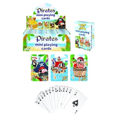 Image of Henbrandt CARDS PLAYING MINI PIRATE 3 ASTD