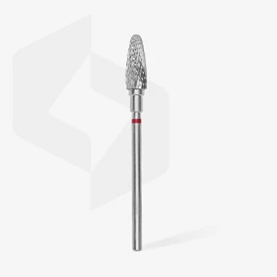 Image of STALEKS PRO Carbide Cutter Bit Corn (Small Cross Cut) I Attachment for Apparative Manicures and Pedicures Grinding Electric Equipment Nail Drill (FT90R050/13)
