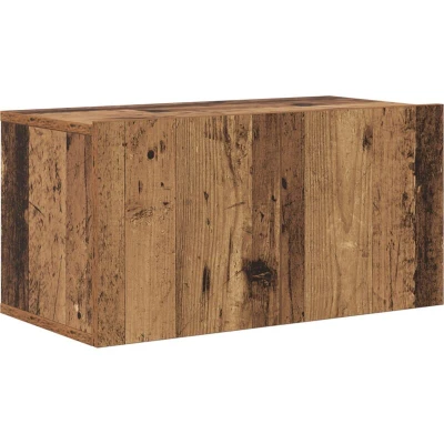 Image of vidaXL TV Cabinet Old Wood Particle board Medium