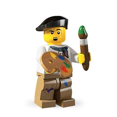 Image of LEGO Collectable Minifigures: Artist Minifigure (Series 4)