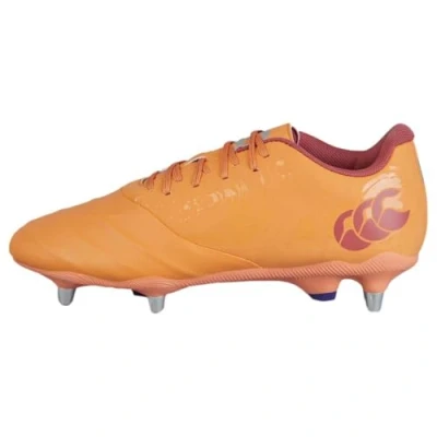 Image of Canterbury Unisex Phoenix Genesis Team Boots, Orange Crush/Amber Yellow/Mars Dust, 9 UK