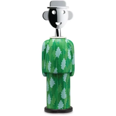 Image of Alessi Corkscrew Alessandro M. AM23A 32 Green / Blue by Fulvia Mendini