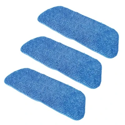 Image of Addis Replacement Heads Pads, Blue, Spray Mop Refill Pack of 3, 41 x 14cm