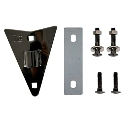 Image of LP Latin Percussion Side Plate Conga Highline, Performer, Aspire, City Brushed Nickel LPH425D