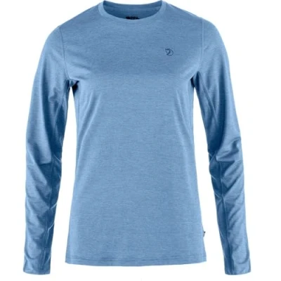 Image of Fjallraven 14600161 537 Abisko Day Hike LS W Sweatshirt Women&#039;s Ultramarine Size XL