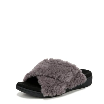 Image of Vionic Women&#039;s Slippers Relax II Shoes with Arch Support UK 3 Medium Fit
