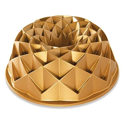 Image of Nordic Ware Bundt Tin Jubilee Gold ø 25 cm / 2.4 Liters