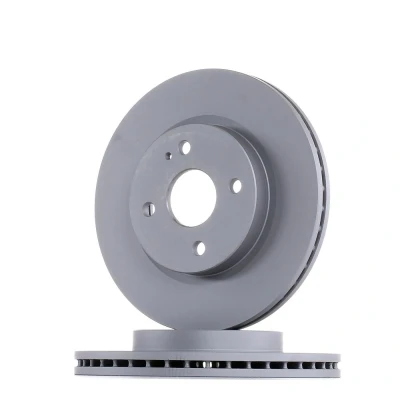 Image of DF7133251, DF7133251A Brake disc ATE 24.0123 0112.1 258,0mm 23,0mm 4 100,0mm Vented Coated High carbon MAZDA: 2 Hatchback