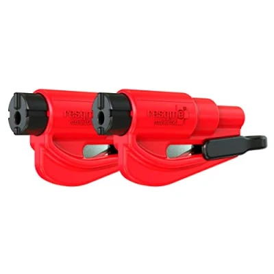 Image of Resqme GBO RQMTWIN ROT Car Escape Tool, Red, 2