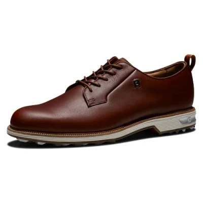 Image of FootJoy 53987065M Men&#039;s Premiere Series Field Golf Shoe, 6.5 UK Medium, Brown