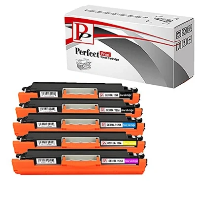 Image of PerfectPrint Compatible Toner Cartridge Replacement for Canon I Sensys LBP 7010C 7018C 729 (Black/Cyan/Magenta/Yellow, 5 pack)