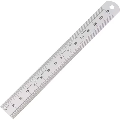 Image of Kennedy 150mm/6&quot; Rigid Rustless Rule Round End