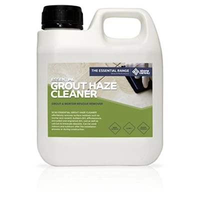 Image of StoneCare4u Essential Grout Haze Cleaner Effortlessly Removes Residues, Mortar and Cement, Ingrained Dirt Limescale Deposits from Floor Wall Tiles (1 Litre)