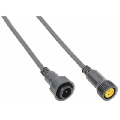 Image of beamz Professional DMX Lighting Data Extension Cable IP65 Waterproof Lead 5m