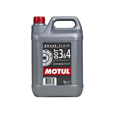 Image of Motul 104247 Dot 3/4 Brake Fluid 5 L