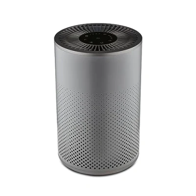Image of Tower Desktop Air Purifier Grey and Dark