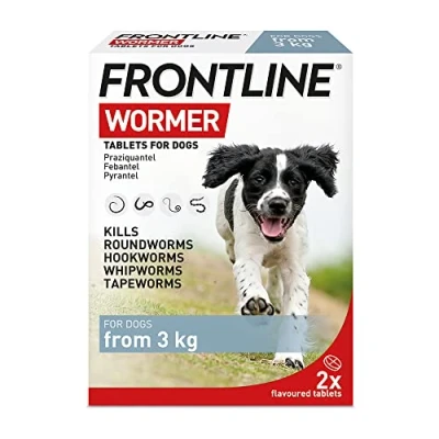 Image of FRONTLINE WORMER Worming Tablets for Dogs 2