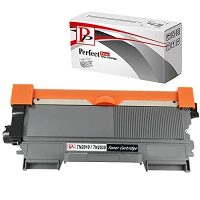 Image of PerfectPrint Compatible Toner Cartridge Replacement for Brother DCP 7055 7055W HL 2130 2132 2135W TN2010 (Black)