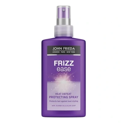 Image of John Frieda Frizz Ease Heat Defeat Protecting Spray 150ml, Moisturising Hair for Protection and Prevention