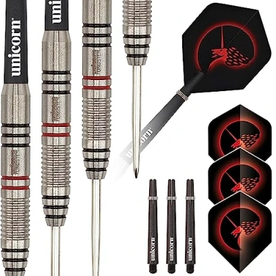 Image of Unicorn Steel Tip Darts Set Core Plus Tungsten Barrels 23 g